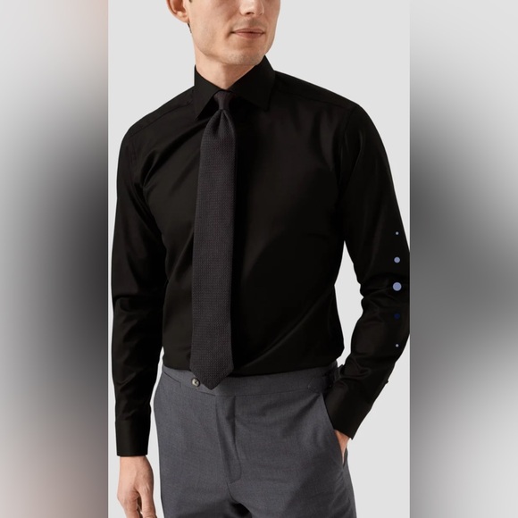 Eton Solid Signature Twill Shirt